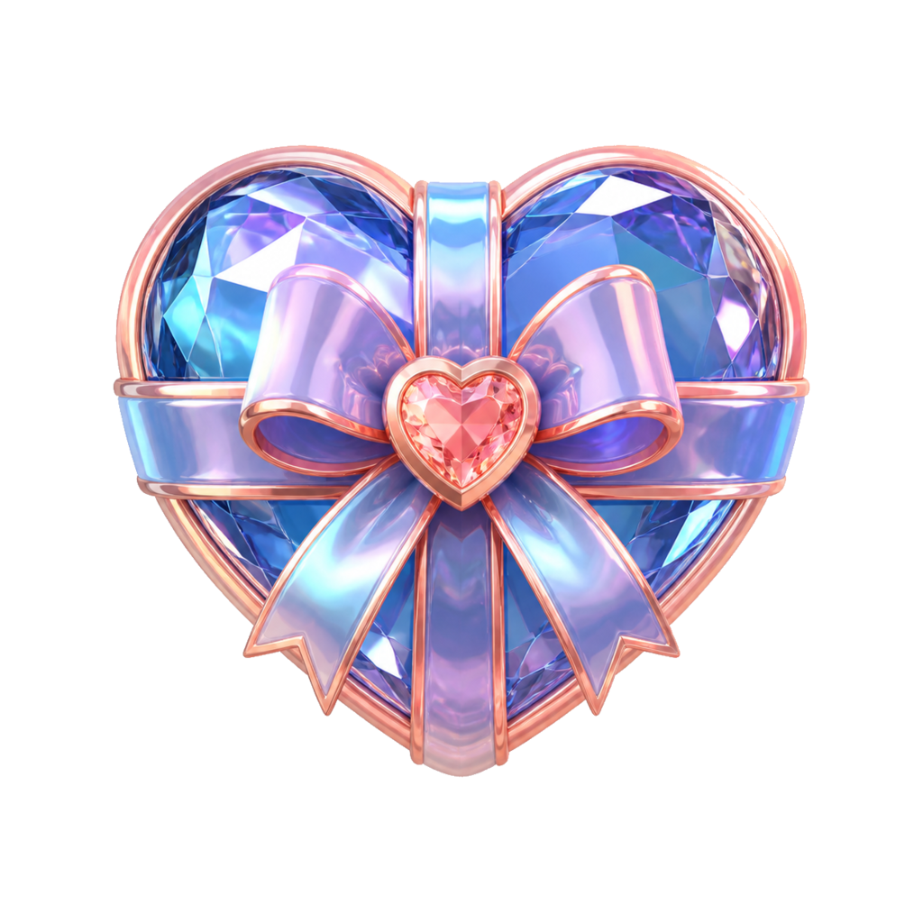 Crystal Heart collectible gift